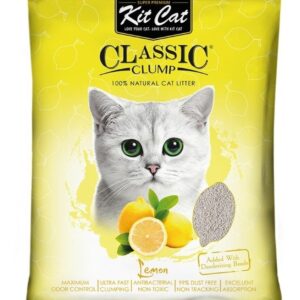 Arena Sanitaria Kit Cat Classic Clump Limon 20kg
